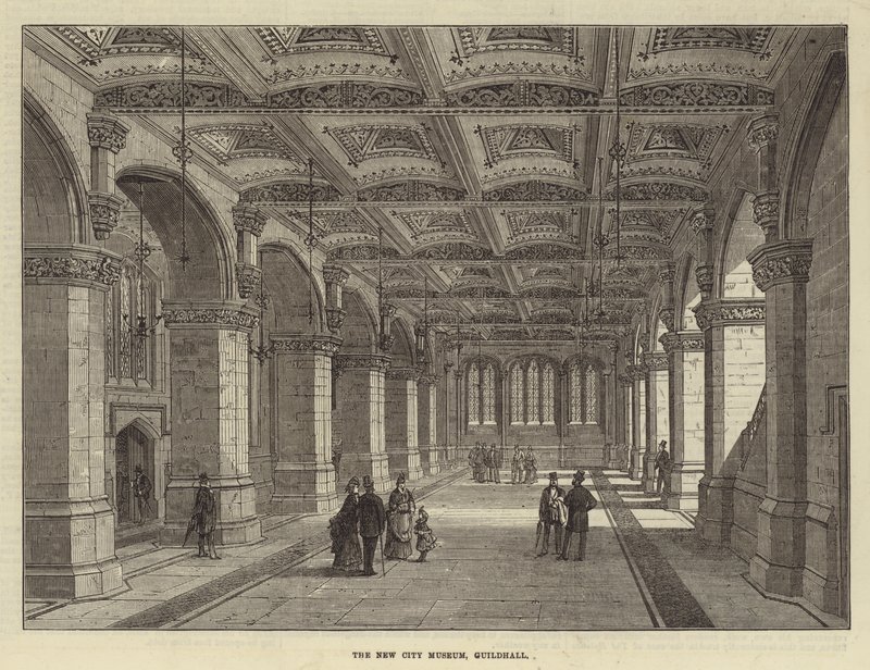 Le Nouveau Musée de la Ville, Guildhall - English School