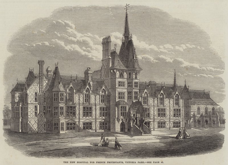 Le nouvel hôpital pour protestants français, Victoria Park - English School