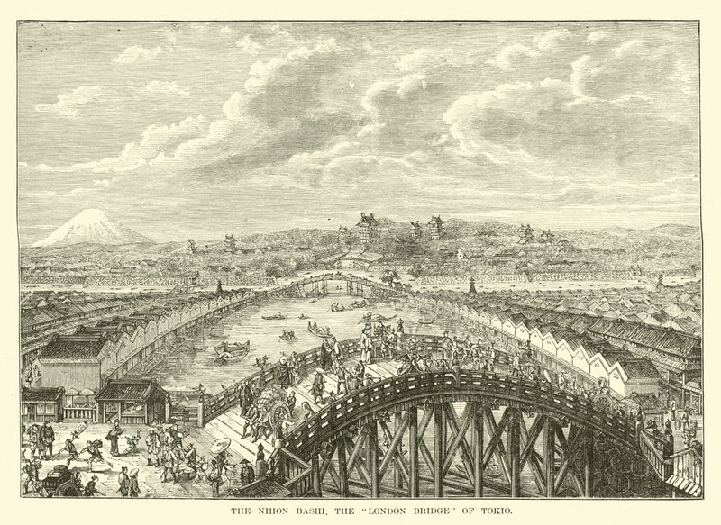 Le Nihon Bashi, le Pont de Londres de Tokyo - English School