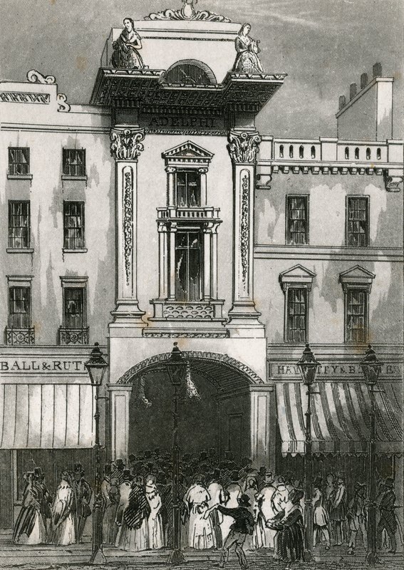Le vieux théâtre Adelphi - English School