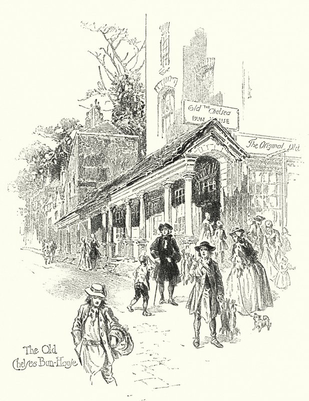 La vieille maison des brioches de Chelsea - English School