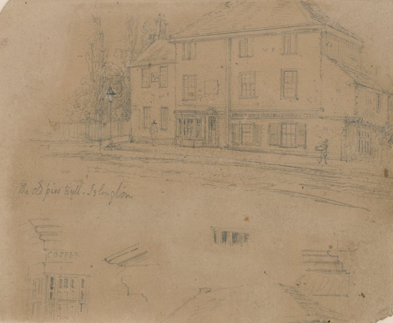 Le vieux Pied Bull Inn, Islington - English School