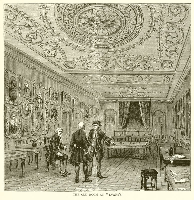 La vieille salle chez Evans - English School