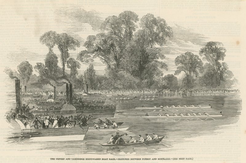 Course de bateaux à huit rameurs d