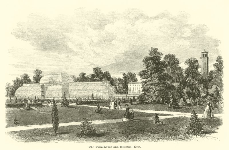 La serre et le musée, Kew - English School