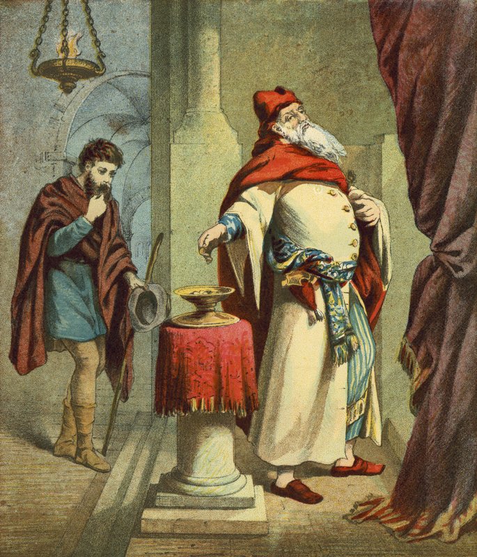 Le Pharisien et le Publicain - English School
