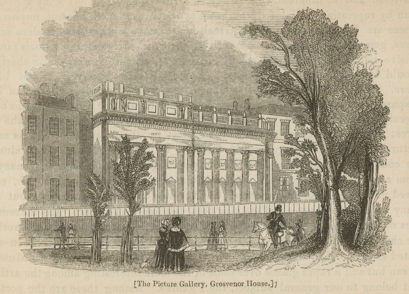 La Galerie de tableaux à Grosvenor House - English School