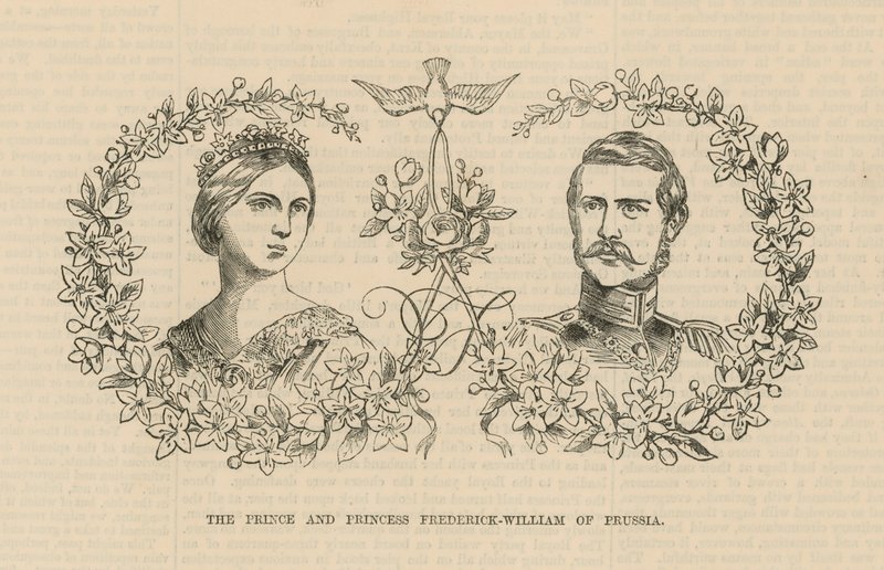 Le Prince et la Princesse Frédéric Guillaume de Prusse - English School