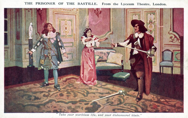 Le prisonnier de la Bastille, du Lyceum Theatre, Londres - English School