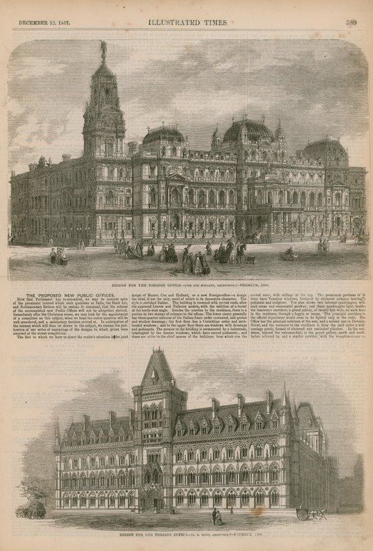 Les nouveaux bureaux publics proposés - English School