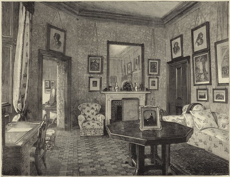 La Reine à Balmoral - English School