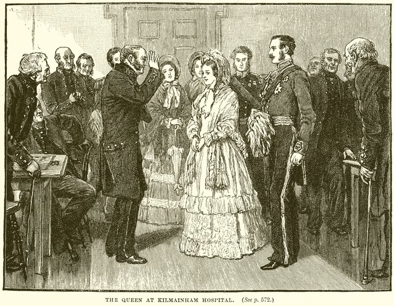 La reine à l