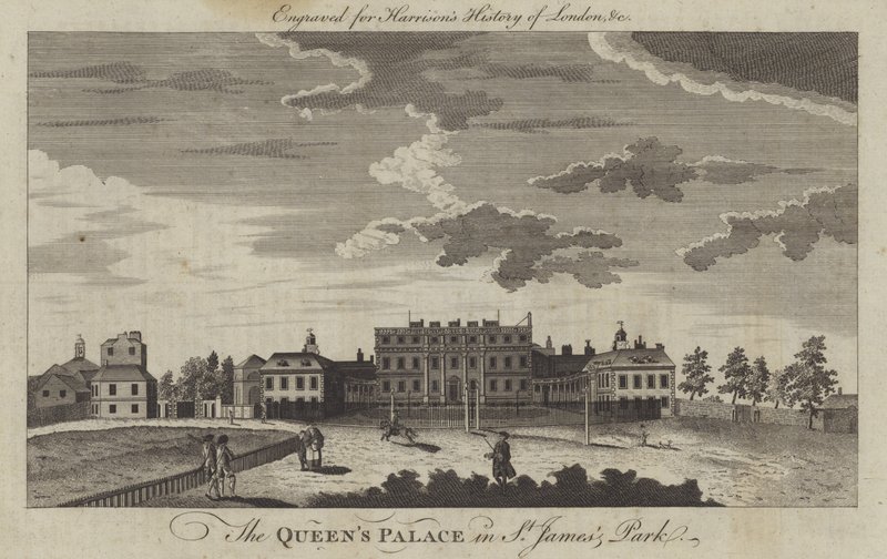 Le Palais de la Reine dans St James
