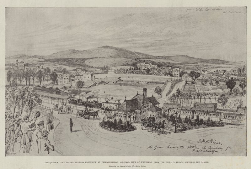La visite de la reine à l