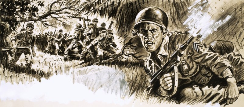 Les Rangers tombent dans une embuscade - English School