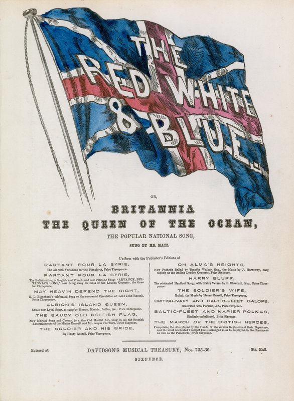 Le Rouge Bleu et Blanc, ou Britannia la Reine de l