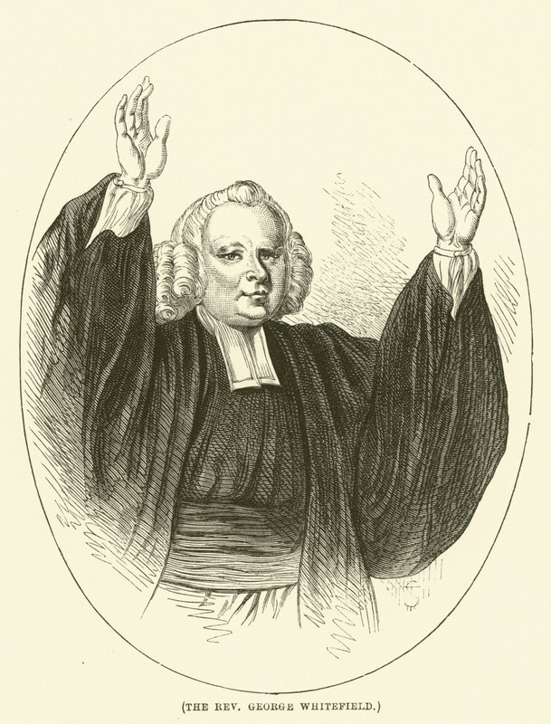 Le révérend George Whitefield (gravure) - English School