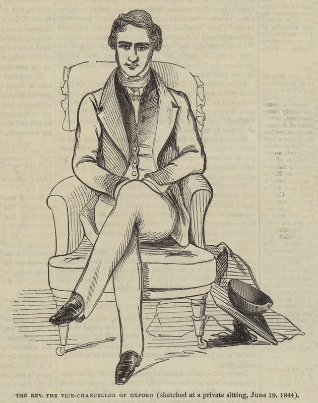 Le révérend le vice-chancelier d