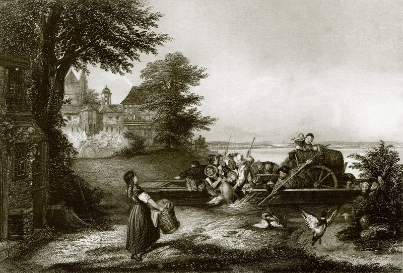 Le ferry du Rhin - English School