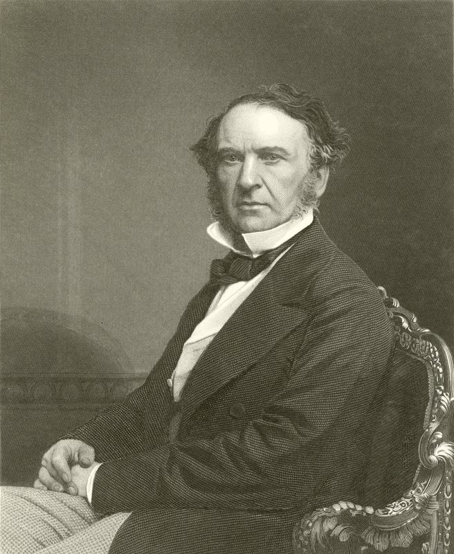 Le très honorable William Ewart Gladstone - English School