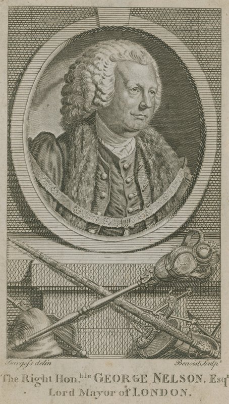 Le Très Honorable George Nelson, Lord Maire de Londres - English School