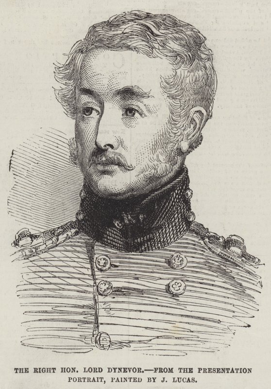 Le très honorable Lord Dynevor (gravure) - English School