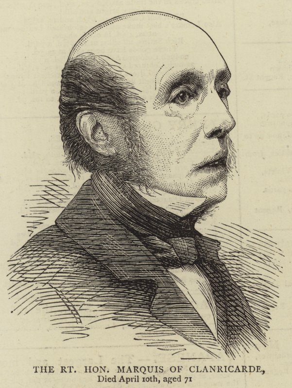 Le très honorable marquis de Clanricarde - English School