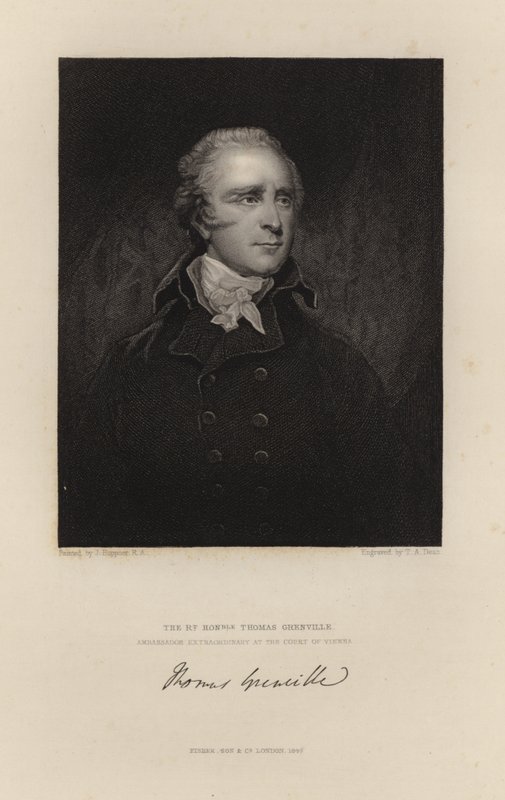 Le très honorable Thomas Grenville - English School