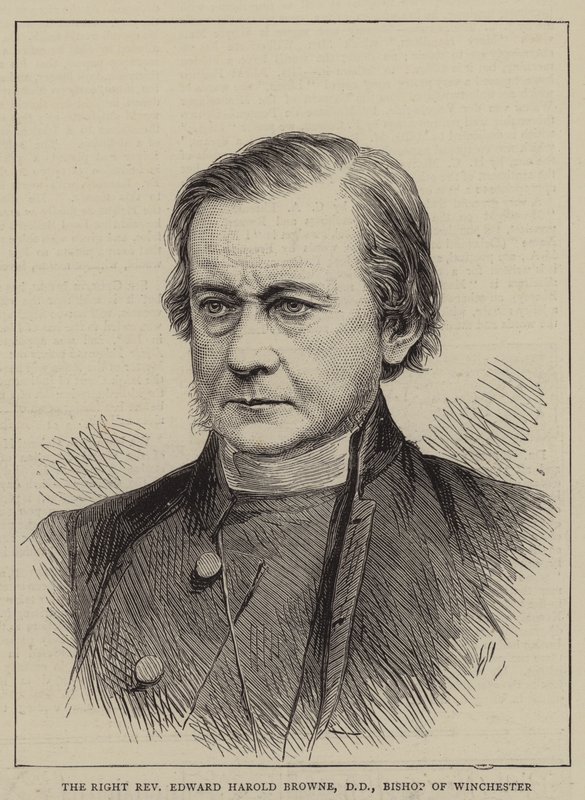 Le très révérend Edward Harold Browne, DD, évêque de Winchester - English School