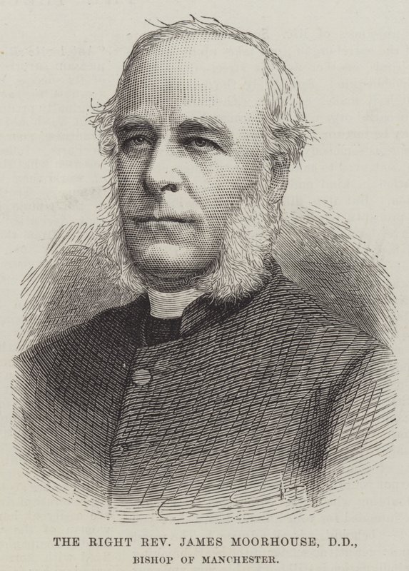 Le très révérend James Moorhouse, DD, évêque de Manchester - English School