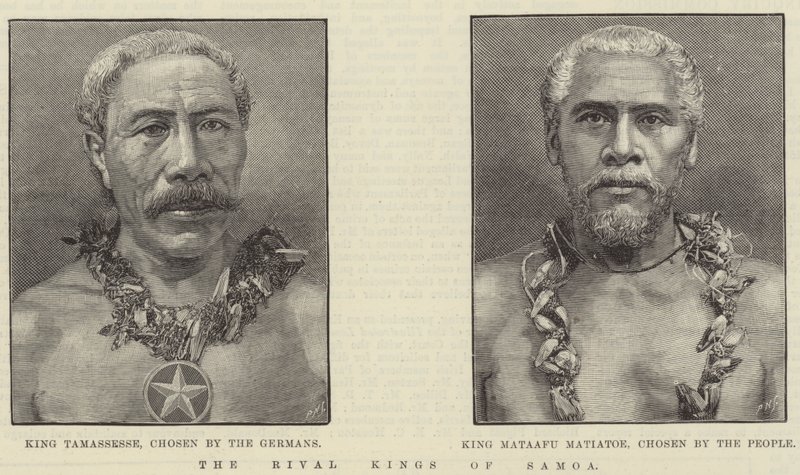 Les rois rivaux de Samoa - English School
