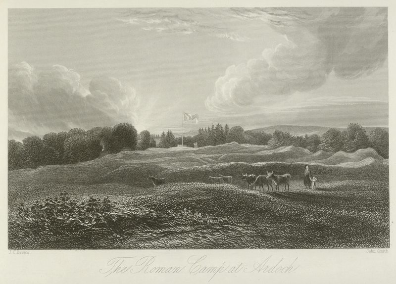 Le camp romain à Ardoch - English School