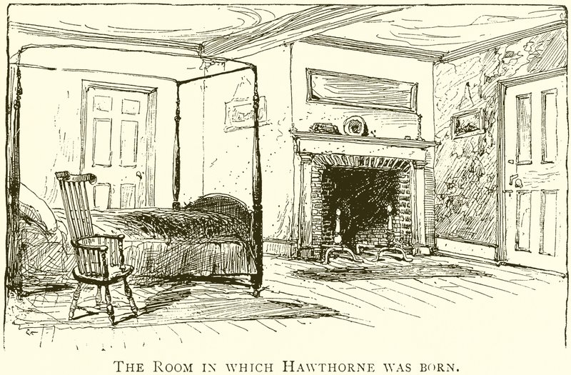 La chambre où est né Hawthorne - English School