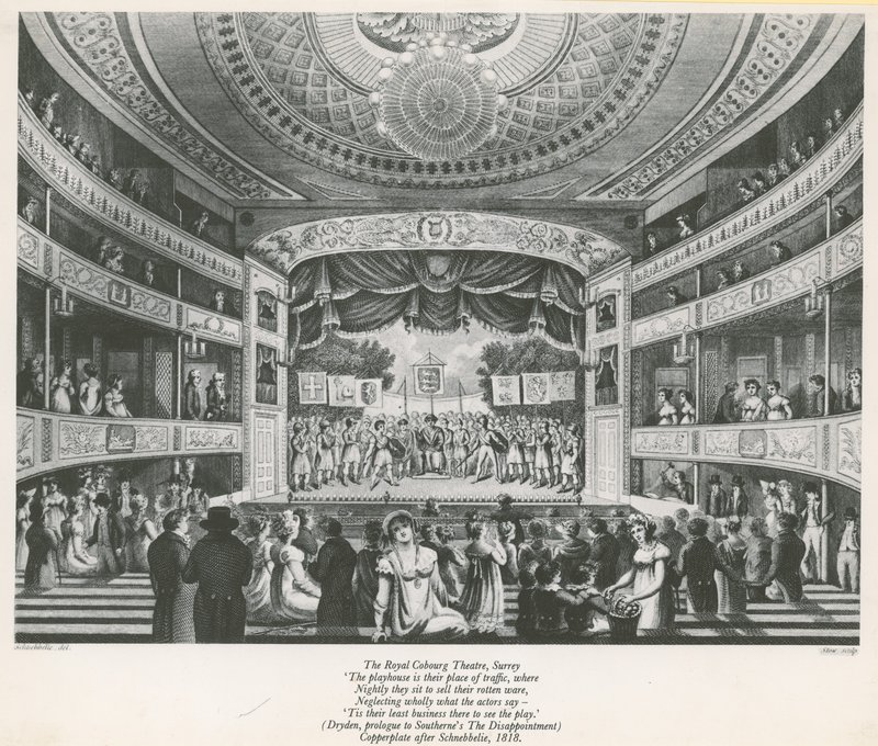 Le Royal Cobourg Theatre, Surrey - English School