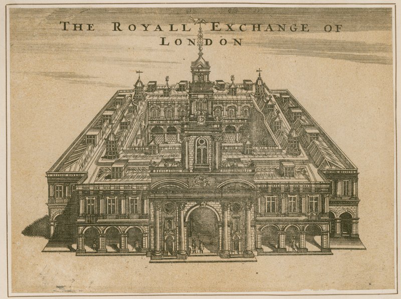 Le Royal Exchange, Londres - English School