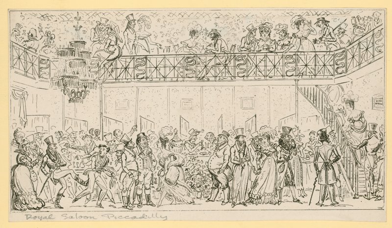 Le Royal Saloon, Piccadilly, Londres - English School