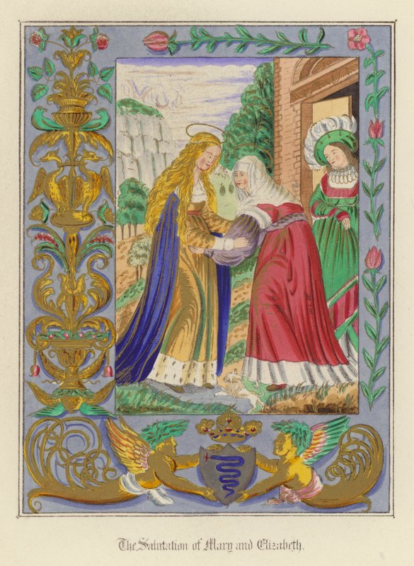 La Salutation de Marie et Élisabeth - English School