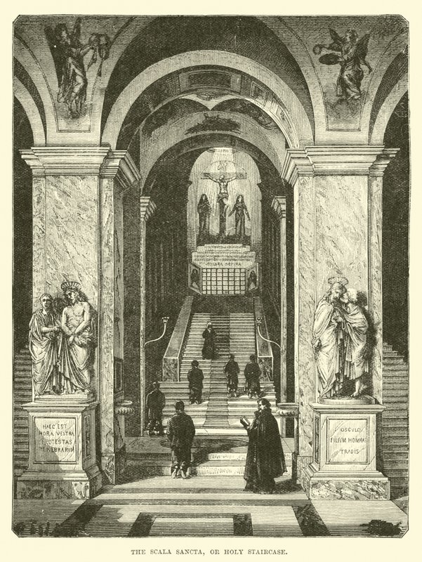 La Scala Sancta, ou Sainte Escalier - English School