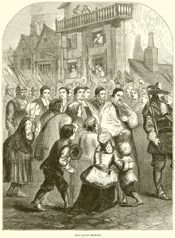 Les sept évêques - English School