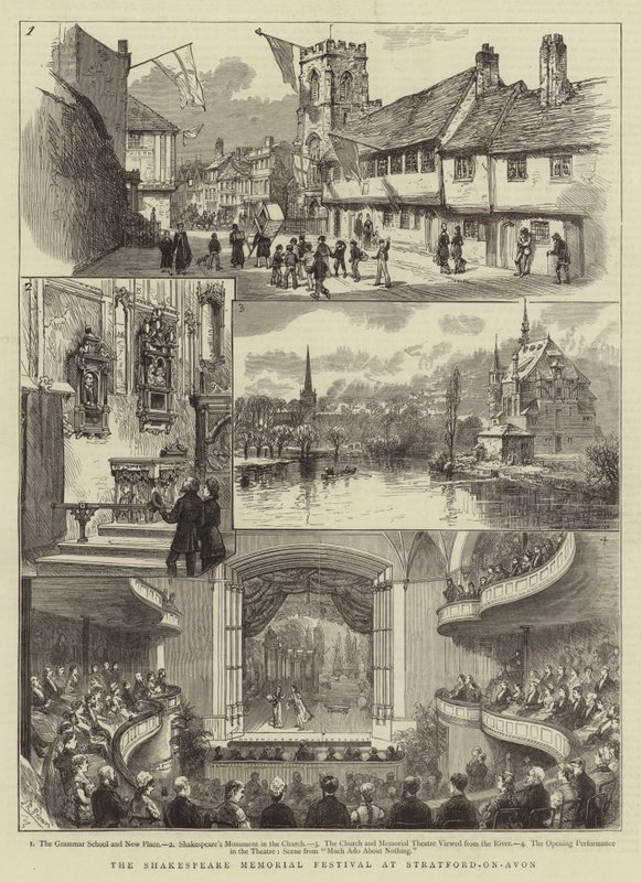 Le festival commémoratif de Shakespeare à Stratford-on-Avon - English School