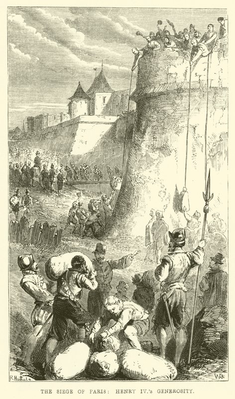 Le siège de Paris, la générosité d