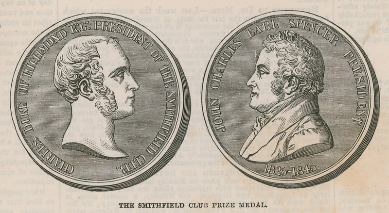 Médaille du Prix du Smithfield Club - English School