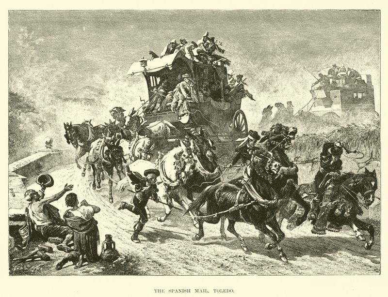 Le courrier espagnol, Tolède - English School