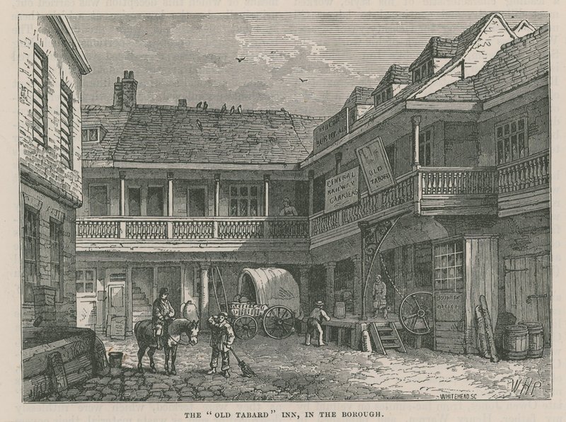 Le Tabard Inn, Southwark - English School