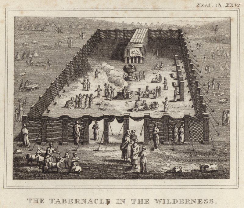 Le Tabernacle dans le désert - English School