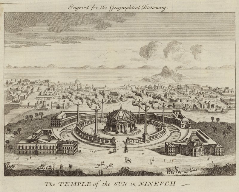 Le Temple du Soleil à Ninive - English School