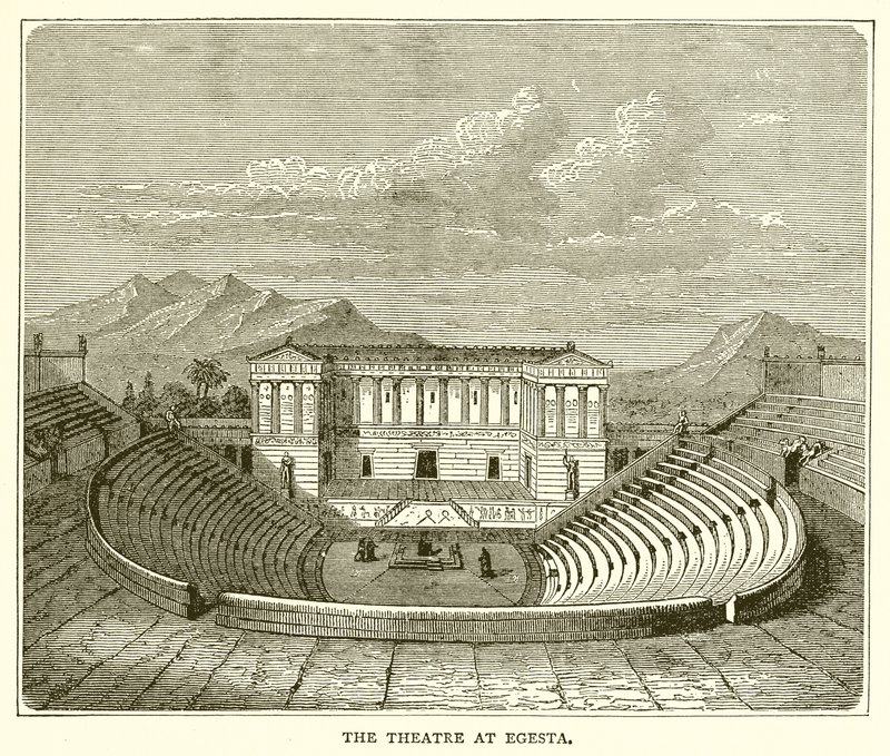Le théâtre à Egesta - English School