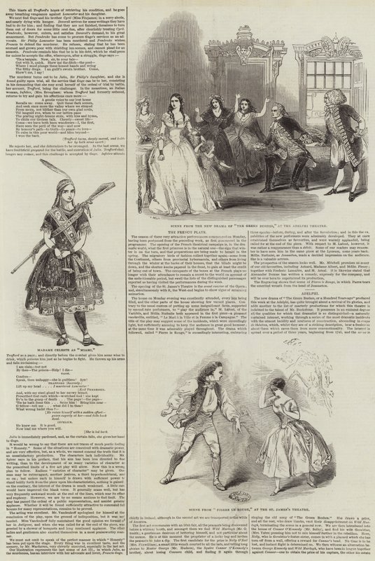 Les Théâtres (gravure) - English School