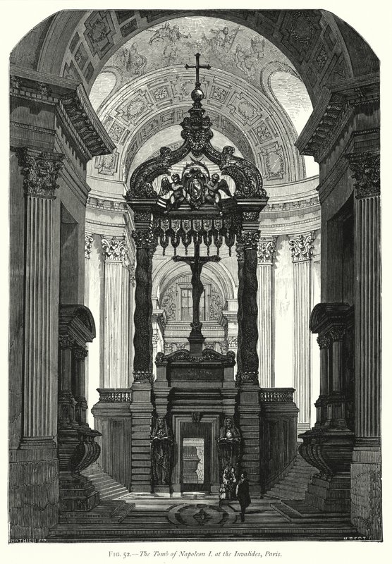 Tombe de Napoléon Ier aux Invalides, Paris - English School