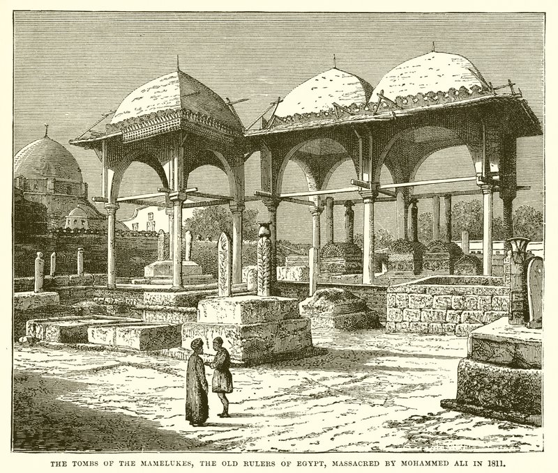 Les tombes des Mamelouks, les anciens dirigeants de l